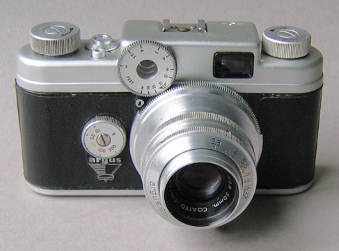 argus super 8 camera. Argus C4. The first camera