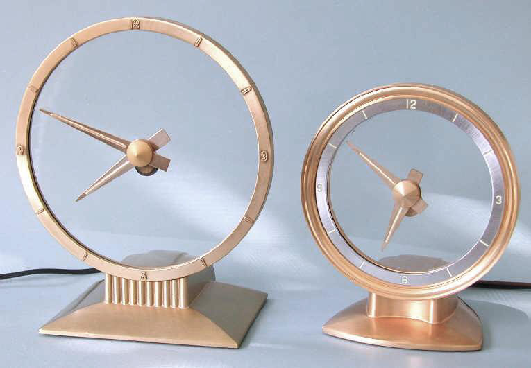 Vintage Jefferson Golden Hour Mystery Clock Beautifully Restored 