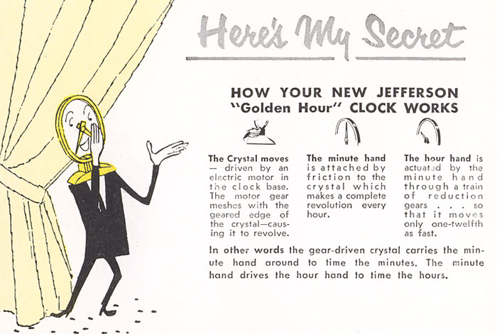 JEFFERSON GOLDEN HOUR CLOCK REPAIR 